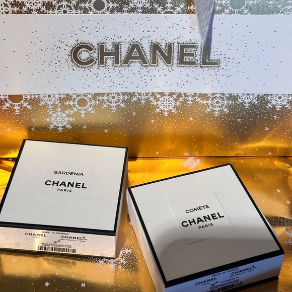 Chanel Les exclusifs Comete & Gardenia Gift bundle with shopping bag - Picture 2 of 7